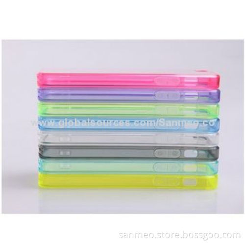 TPU + Acrylic Case for iPhone, Samsung, HTC/LG.Blackberry/Ultra-thin Perfect Fit, High Permeability